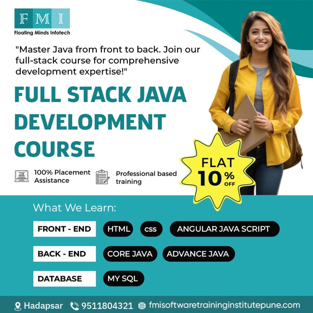 Full Stack Java course in Hadapsar