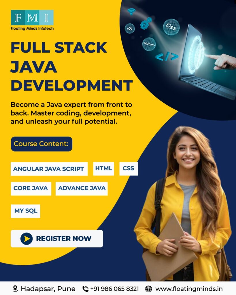 Full stack java course